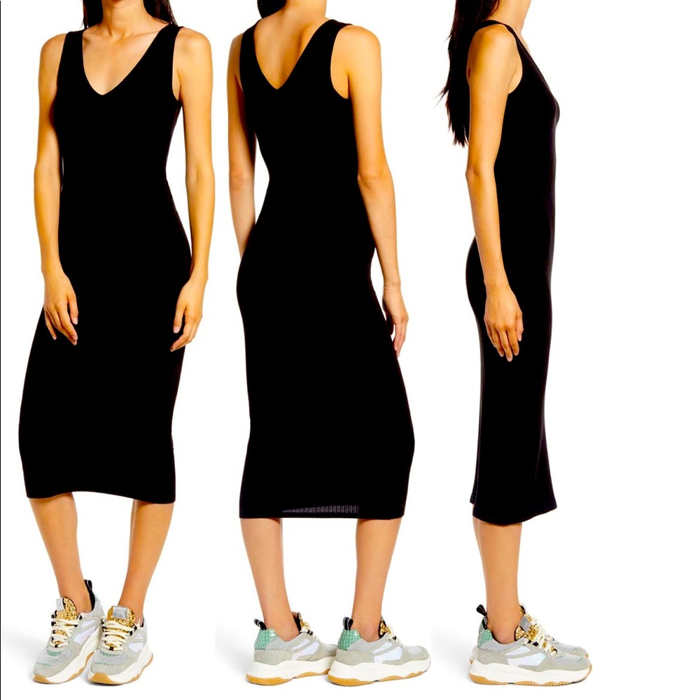 Black Midi Dress